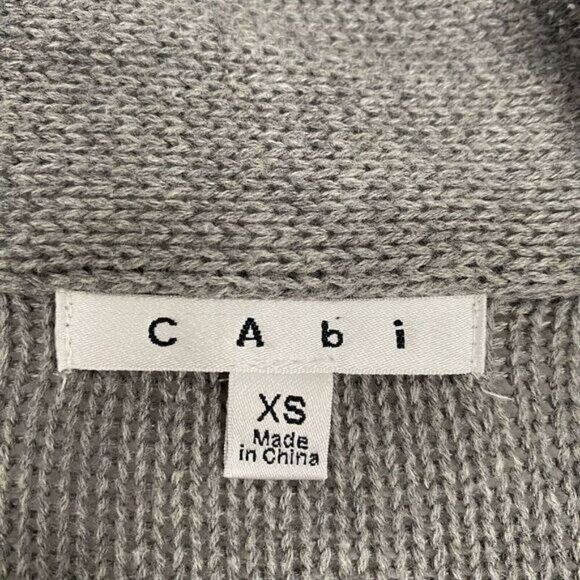 Cabi Style 974 Prairie Wrap Open Front Cardigan Sweater With Fringe Size XS - Picture 3 of 8